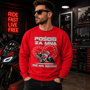 BLUZA M8 SPORTOWE POŚCIG ZA MNĄ